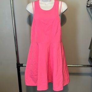 L’atiste Open Back Neon Pink Dress